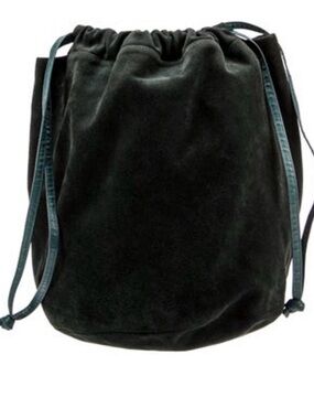 Bottega Veneta Leather-trimmed Suede Bucket Bag